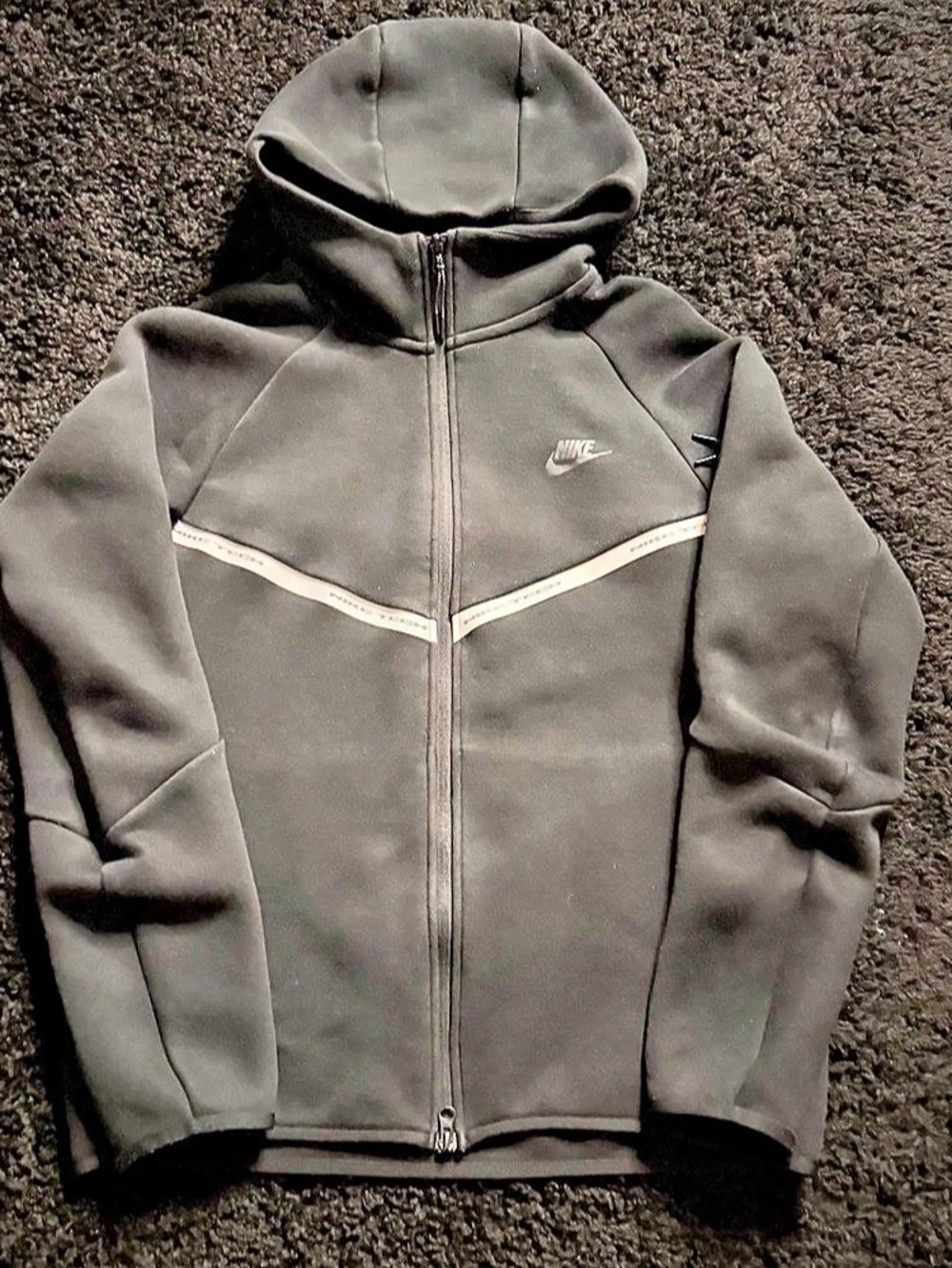 Black Reflective Nike Tech